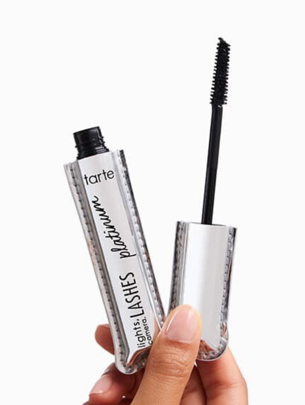 NEW TARTE™ Lights, Camera, Lashes Volumizing Platinum Mascara in Black